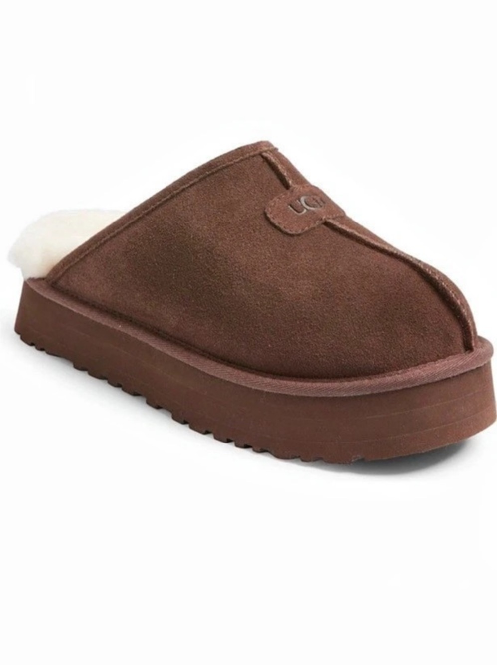 UGG Tazz Platform Slipper Brown